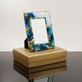 All picture frame are personalized. You don’t have to buy exact color in the description. When you order a picture frame you choose your colors, glitter, diamonds etc.